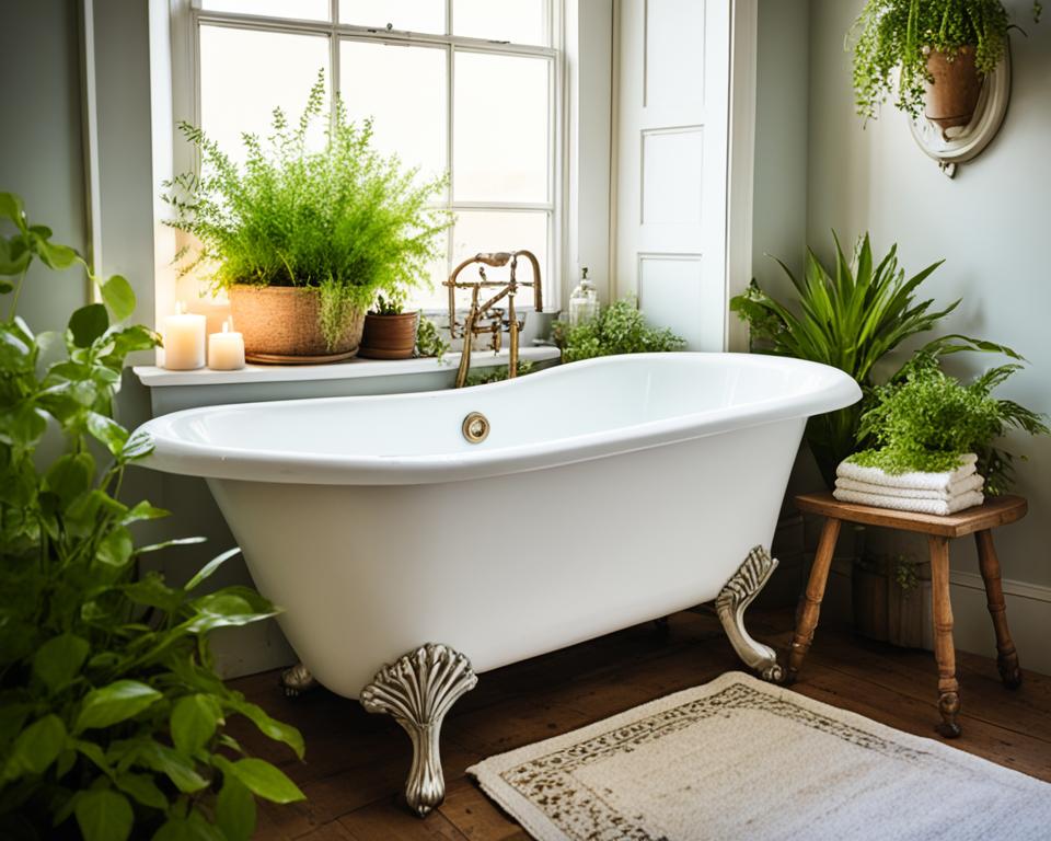 Antique bathtubs