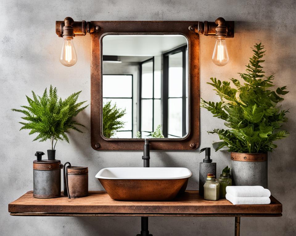 Industrial Bathroom decor ideas