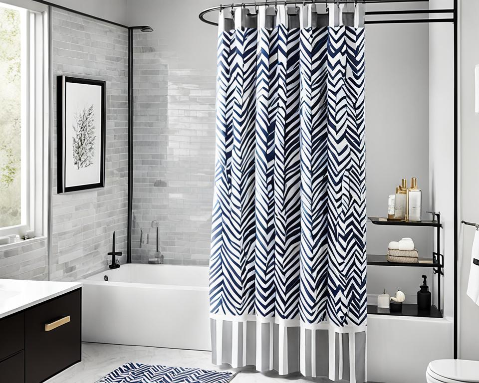 Stylish shower curtains