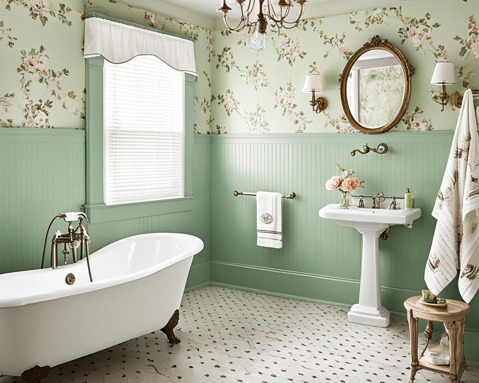 Vintage-Themed Bathroom Decor Ideas: Timeless Charm