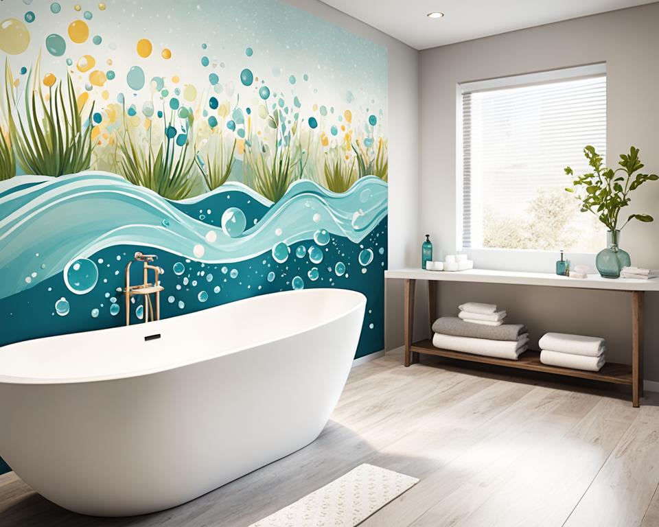 bathtub wall art