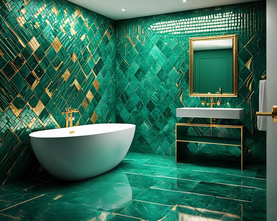 lavish bathroom tiles