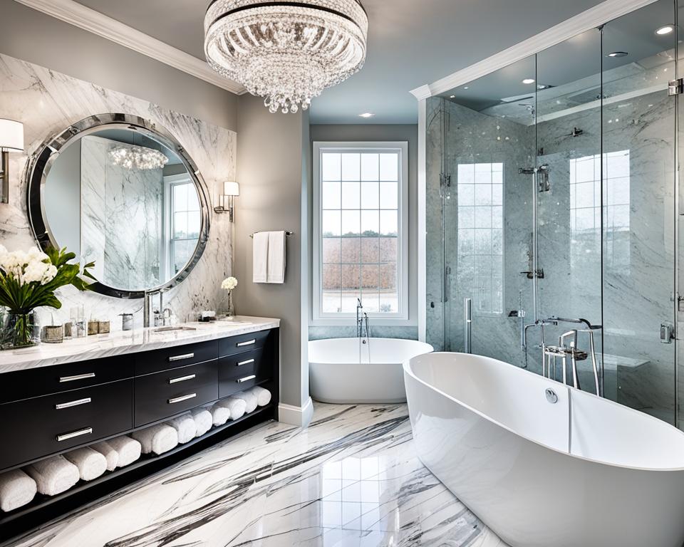 luxurious bathroom makeovers