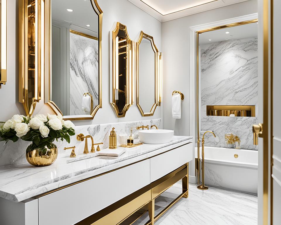 luxurious bathroom vanities