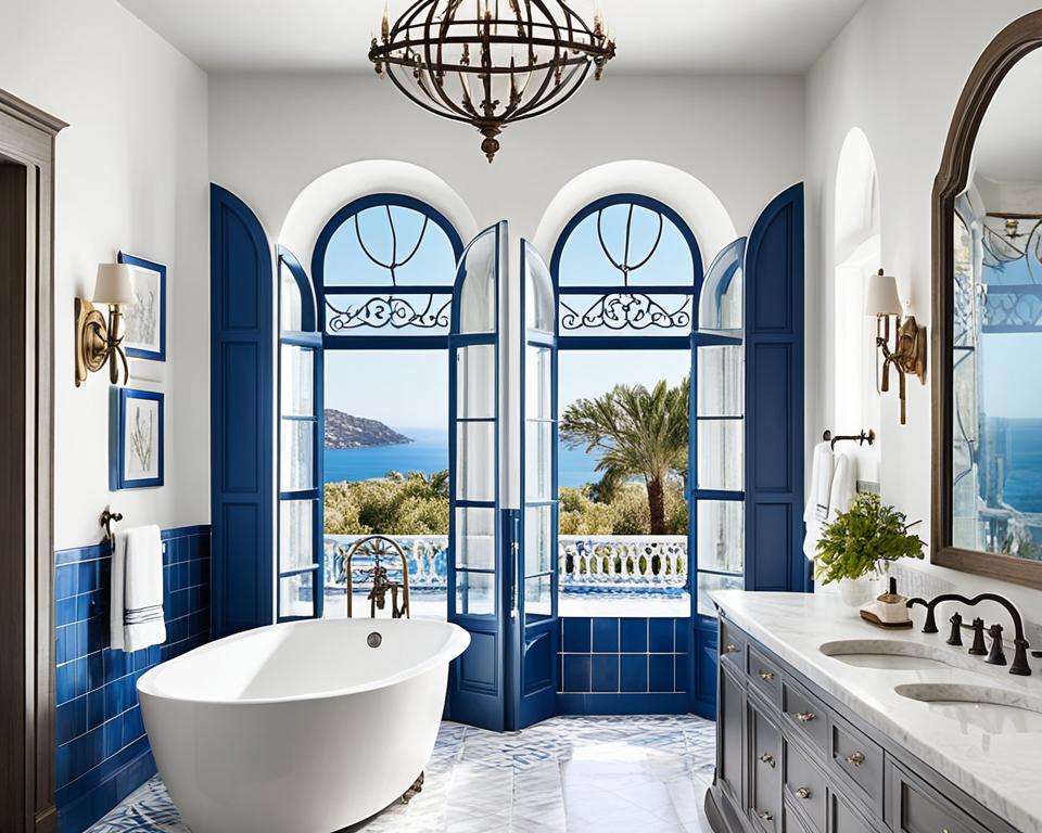 mediterranean bathroom design