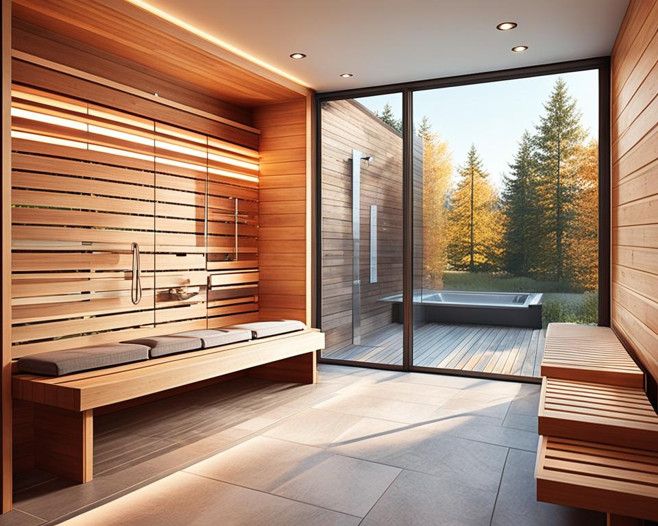 modern sauna installations