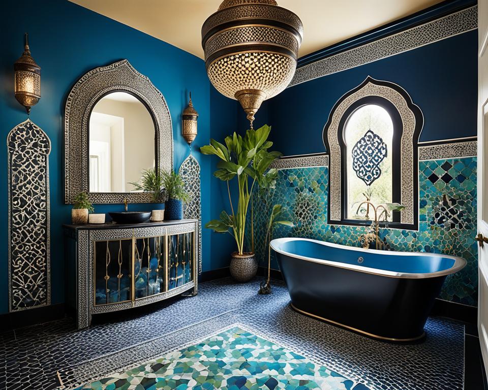 moroccan bathroom decor