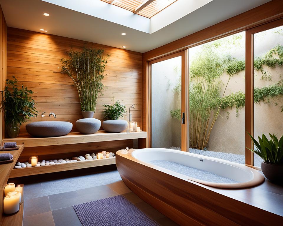 natural bathroom materials