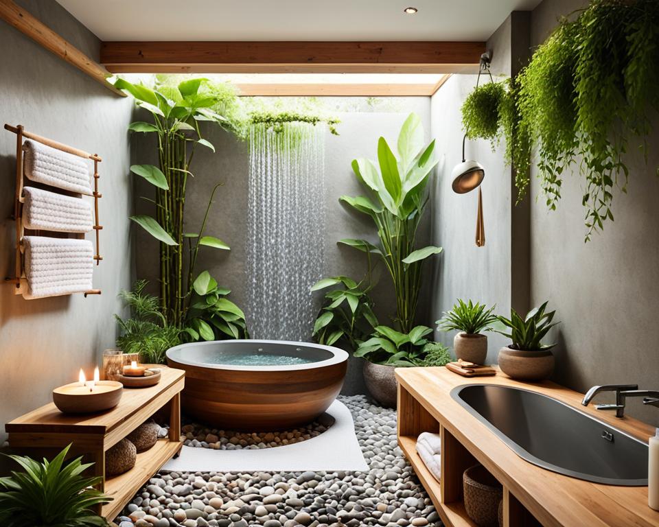 nature-themed bathroom decor ideas