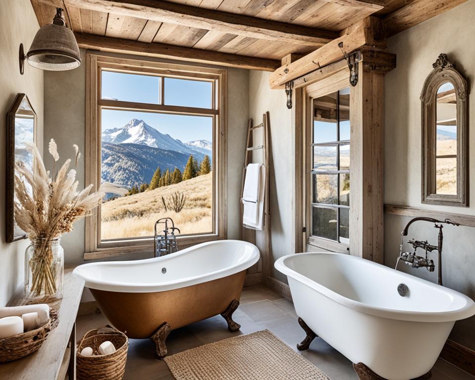 rustic bathroom decor ideas