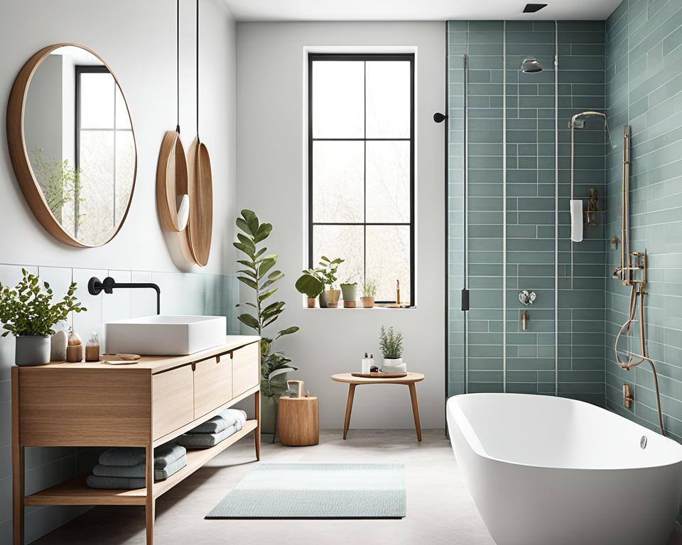 scandinavian bathroom decor