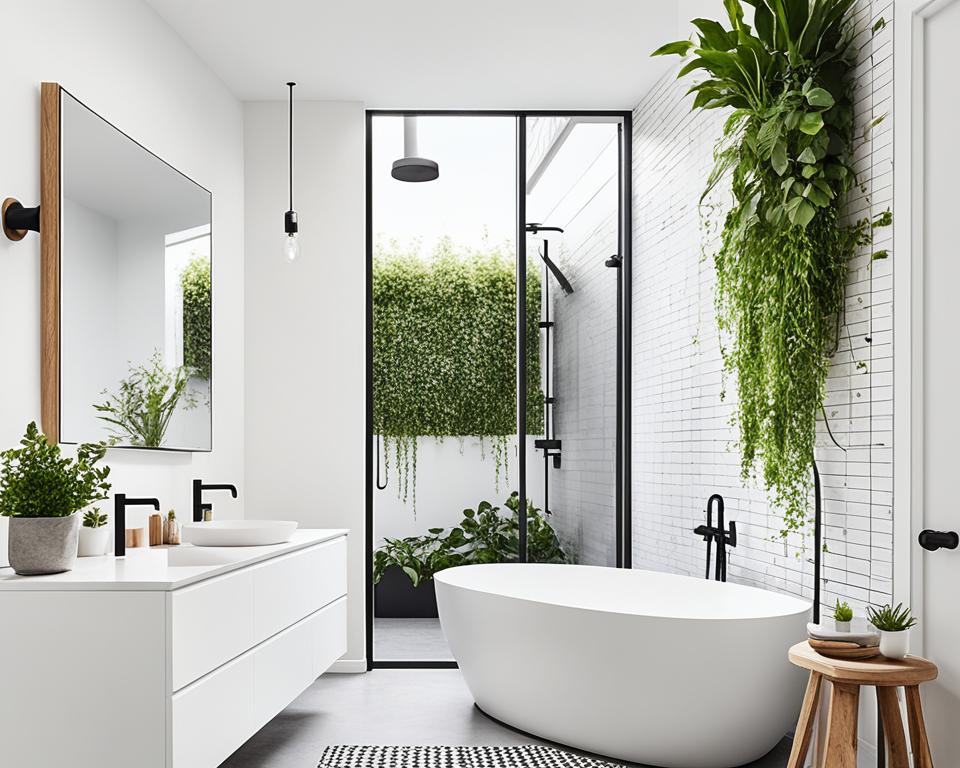 scandinavian bathroom decor