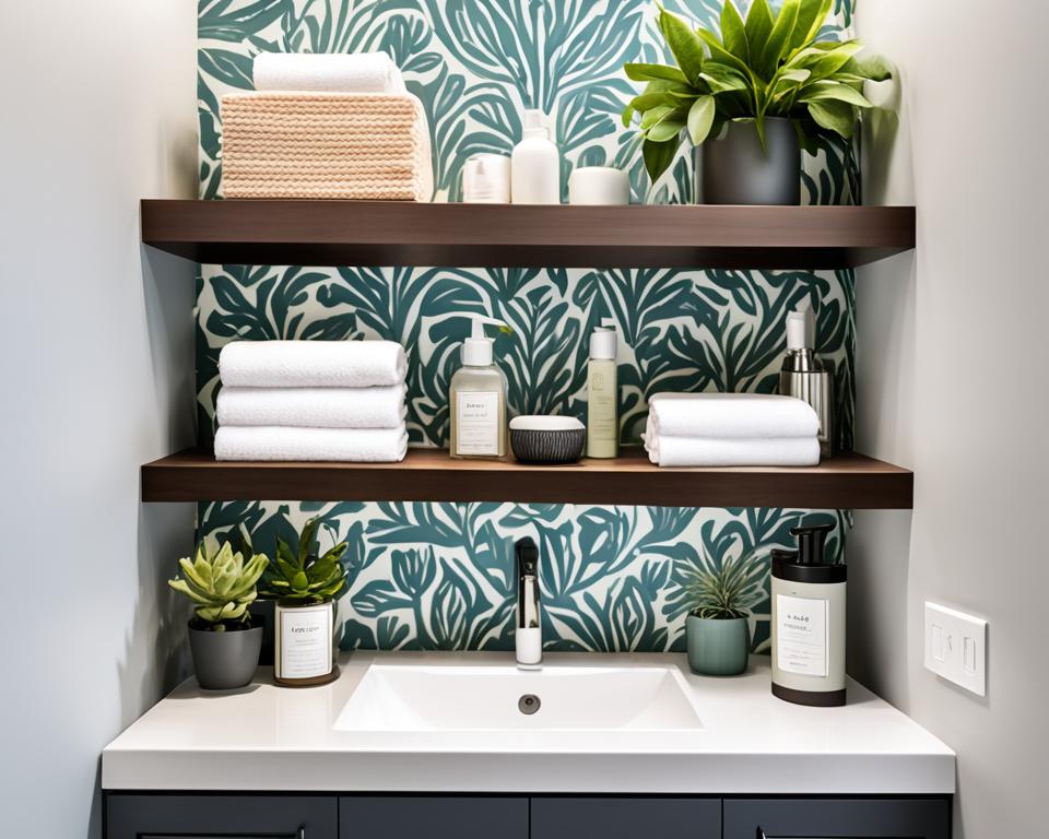 small bathroom decor hacks