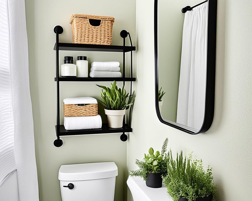 small bathroom storage solutions