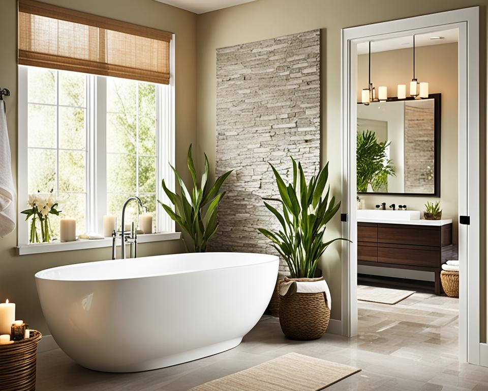 spa-inspired bathroom design