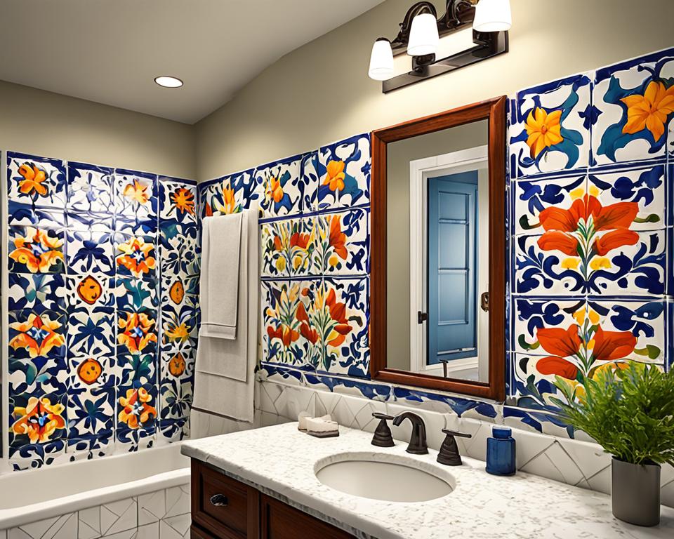 talavera tile bathrooms