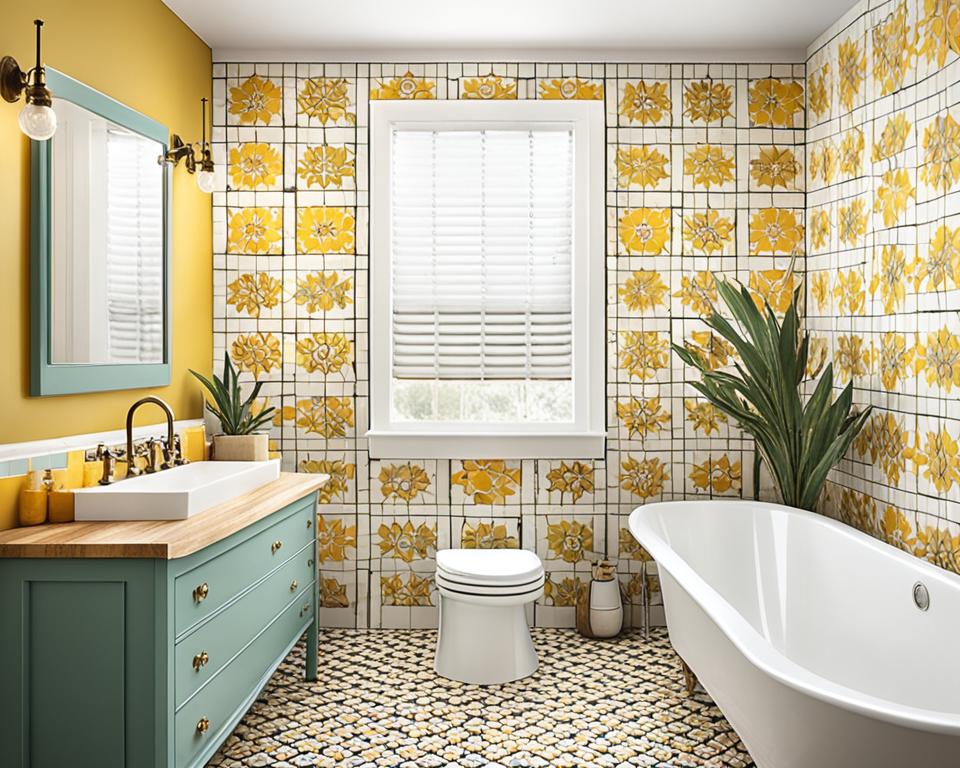 vintage bathroom tiles