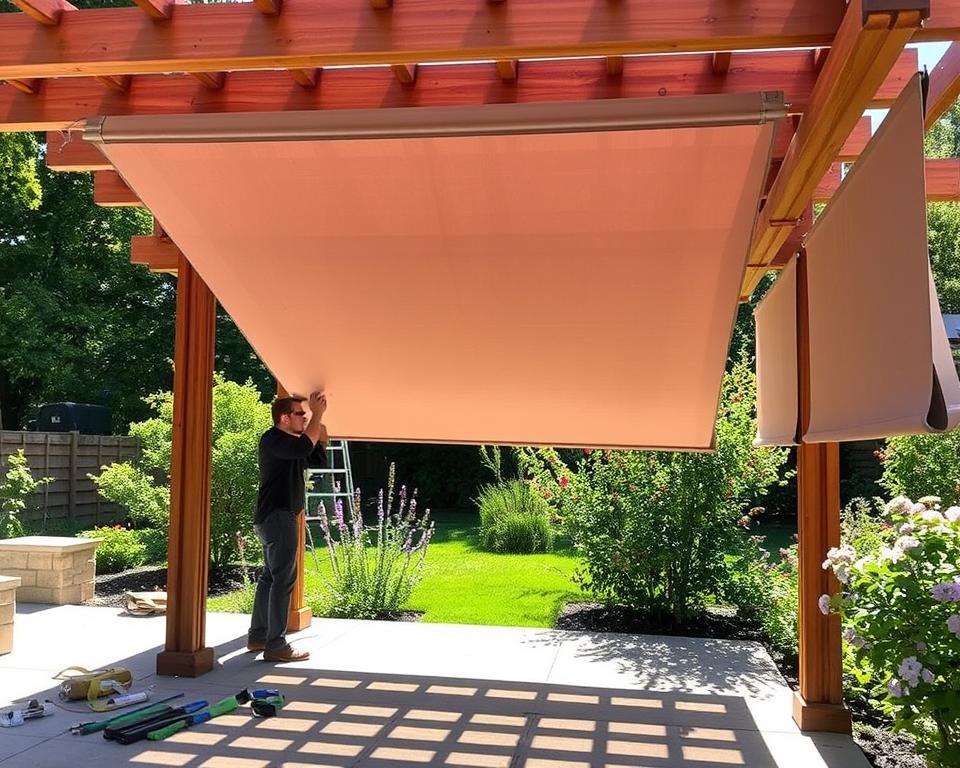 Installing Pergola Covers