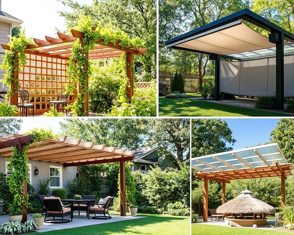 Types of pergola covers