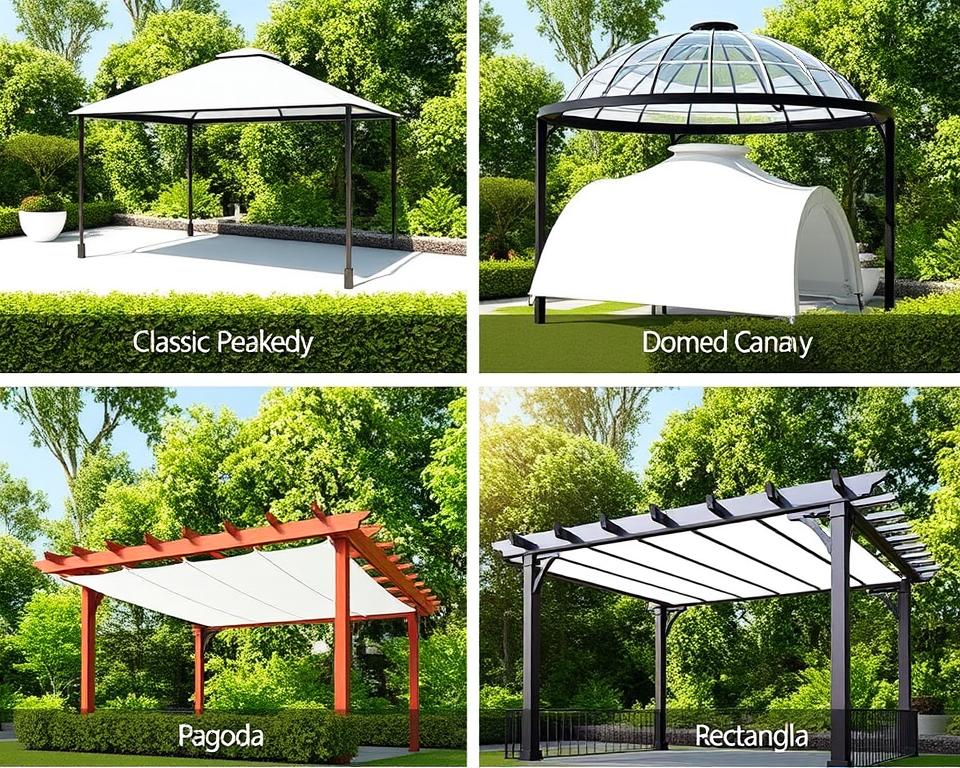 canopy shape options