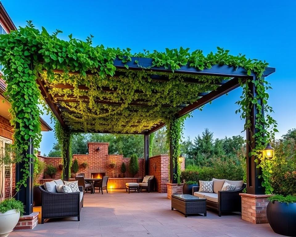 maximizing pergola space