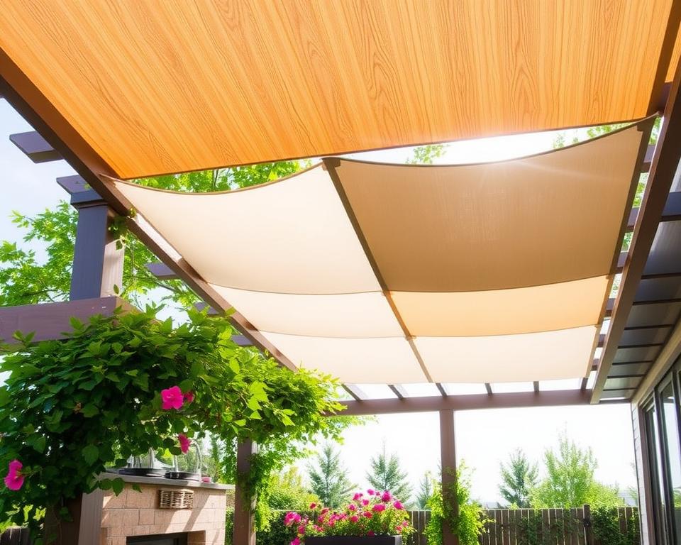 pergola cover materials