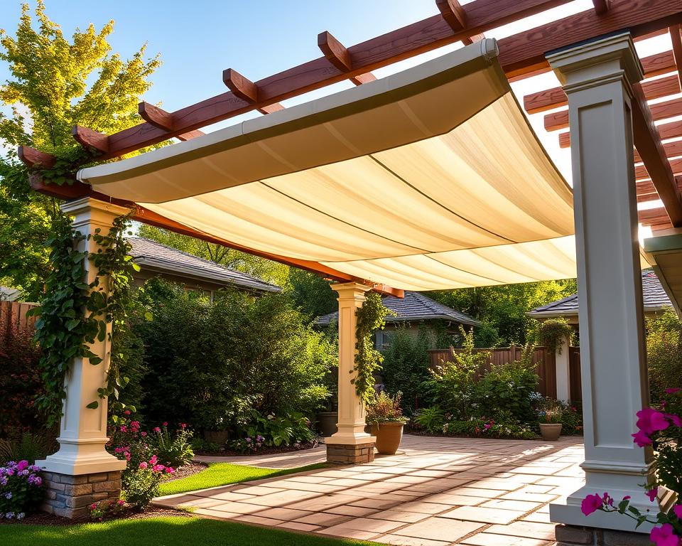 pergola covers for curb appeal