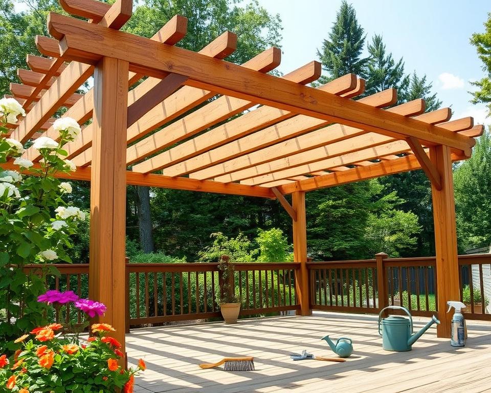 pergola maintenance